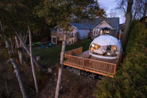 Scugog Lakeside Retreat w Outdoor Dome & Hot Tub